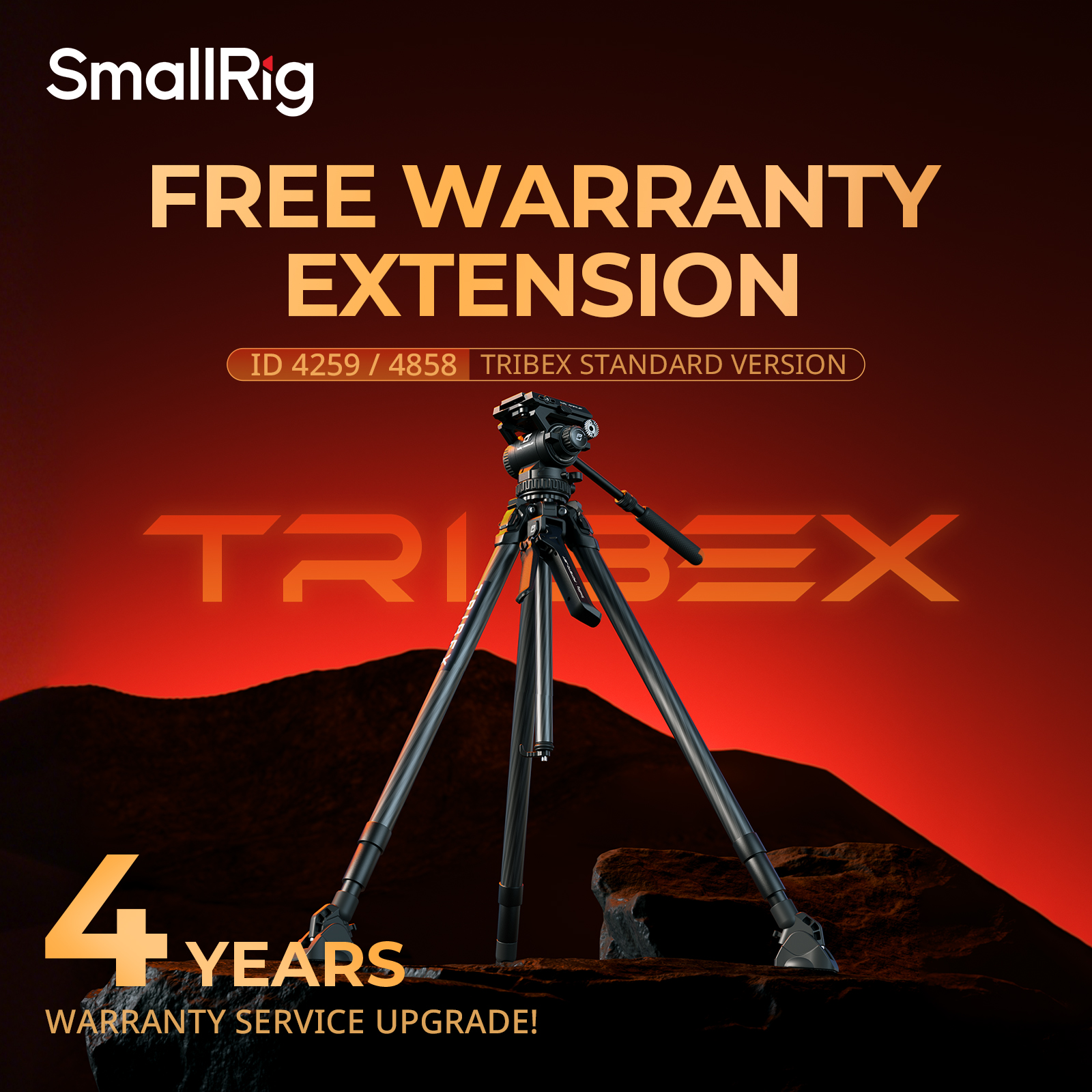 SmallRig x Potato Jet TRIBEX Tripod | Hydraulic Carbon Fiber