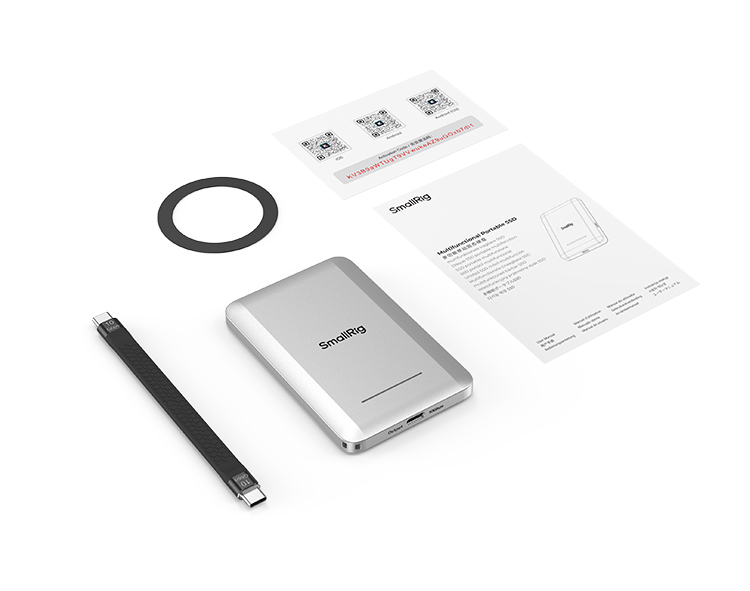 Multifunctional Magnetic Portable SSD with Triple Backup and Hash