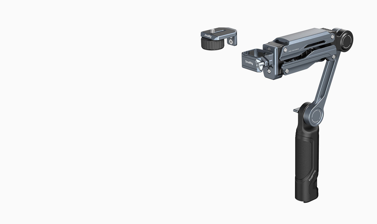 Category/Mounting Brackets/Magic Arms Shock Absorber Arm for DJI Osmo Pocket 4 & Action Cameras-For Brands:DJI、Insta 360、 GoPro、Xtra/For Models:Osmo Pocket 3 、Osmo Pocket 4、HERO 13 Black、HERO10 Black、HERO11 Black、HER