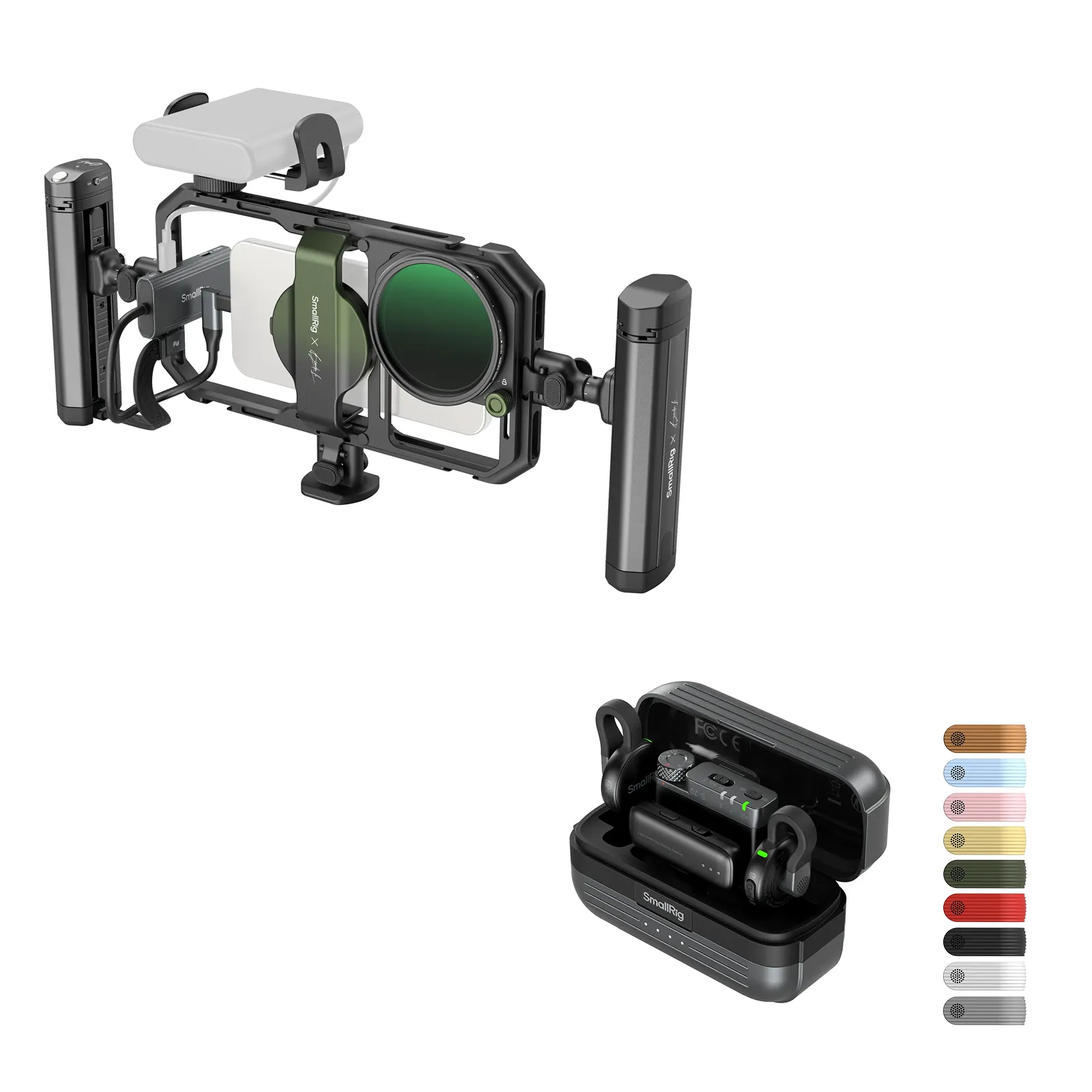 S70 Wireless Microphone | Ultra-Thin | 984ft Range | SmallRig