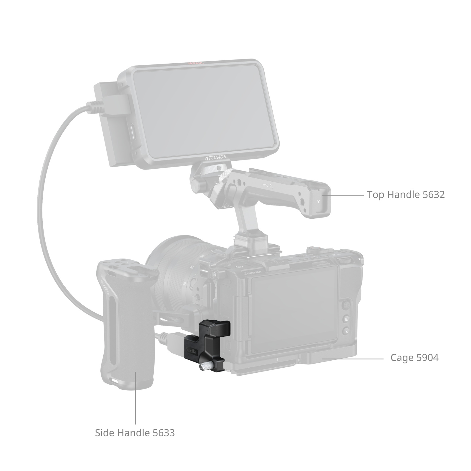 High-Definition Adapter for Nikon ZR | SmallRig
