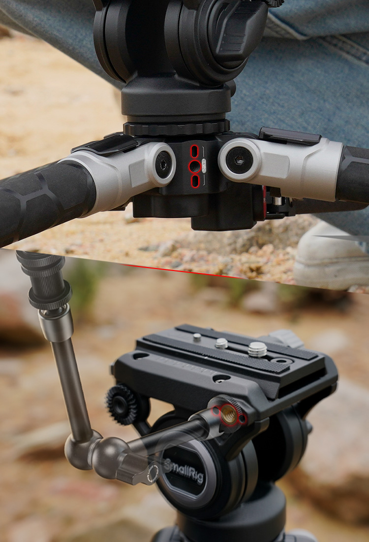 Video Tripod | TRIBEX SE Hydraulic Quick Adjust | SmallRig