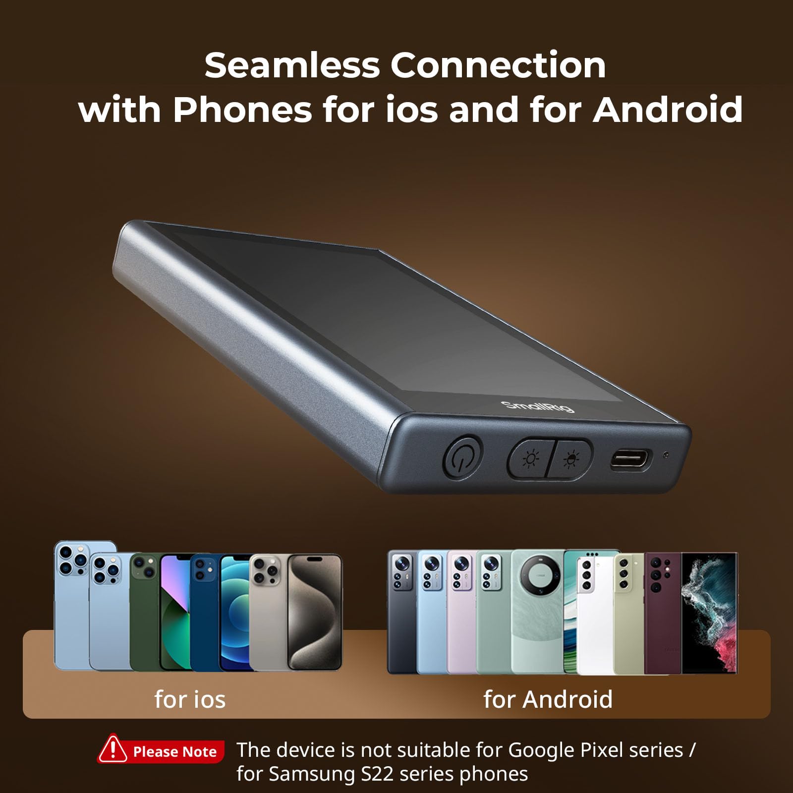 4K Wireless Phone Monitor | MagSafe & Magnetic Mount