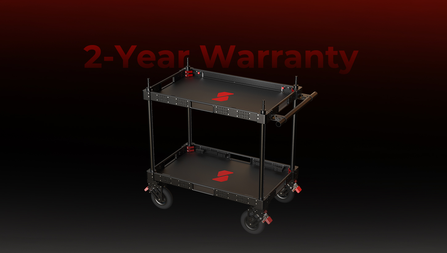 Category/Attachments/Straps & Bags & Box 36" Video Camera Cart | Airline Compliant | 551lb Capacity-SKU:MD4573/