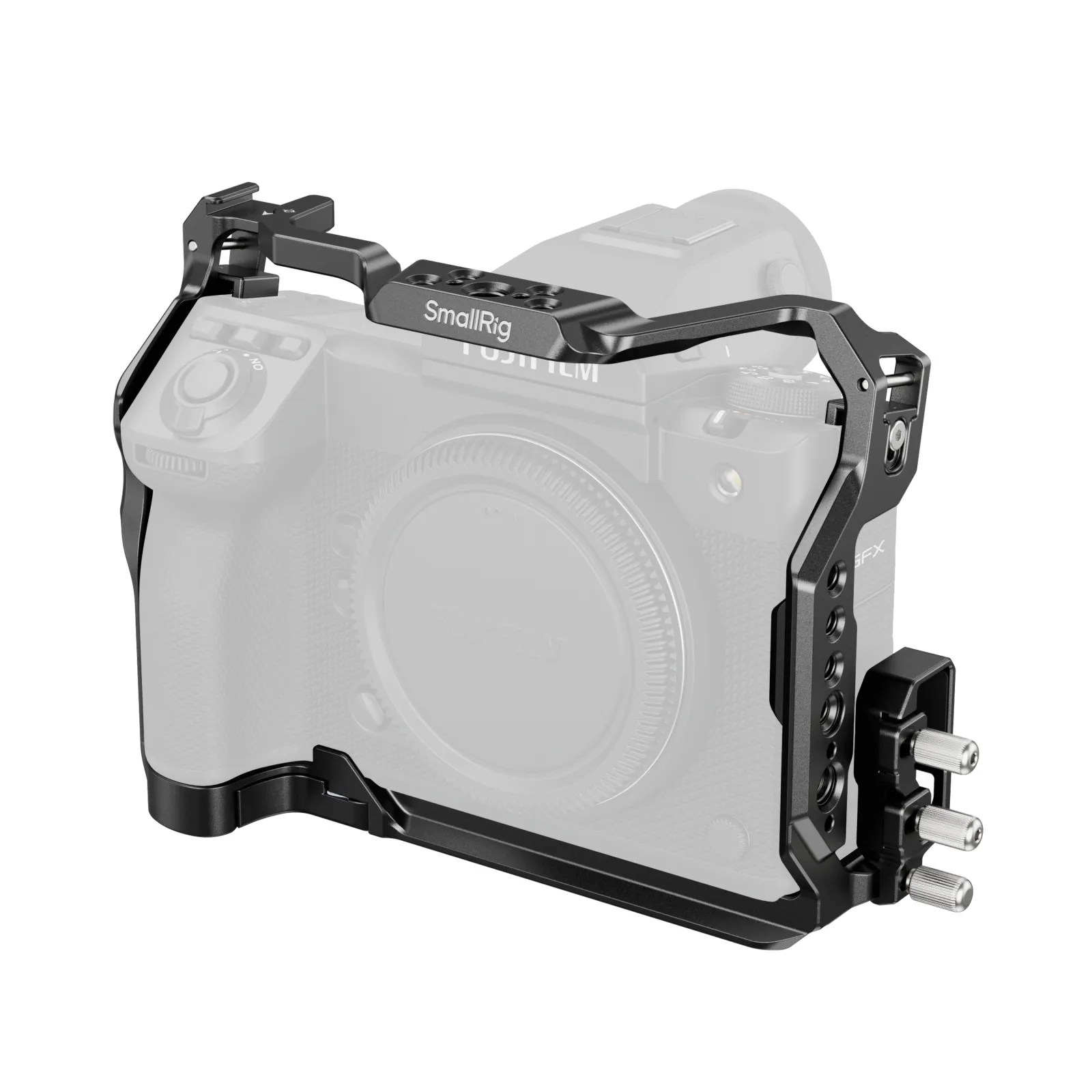 GFX100 II Camera Cage | Arca-Swiss Quick Release