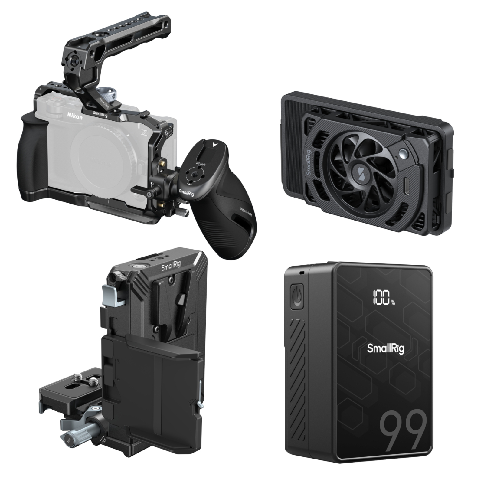 SmallRig Cage Kit for Nikon ZR 5468: Build a Pro Rig