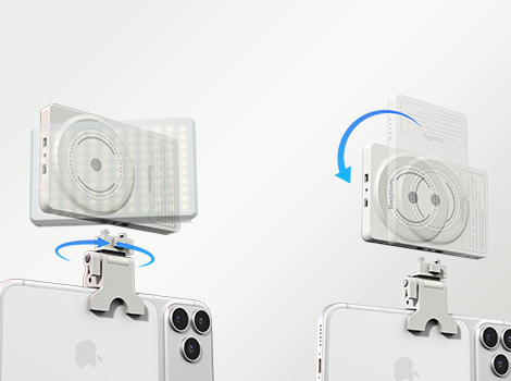 Category/Lighting System/Pocket Led Video Lights M3 Magnetic LED Video Light for Mobile Phone: Cli | SmallRig-SKU:5640/