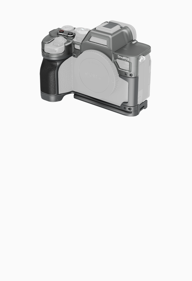 Sony A7 IV Camera Cage | Arca-Swiss | Leather Grip