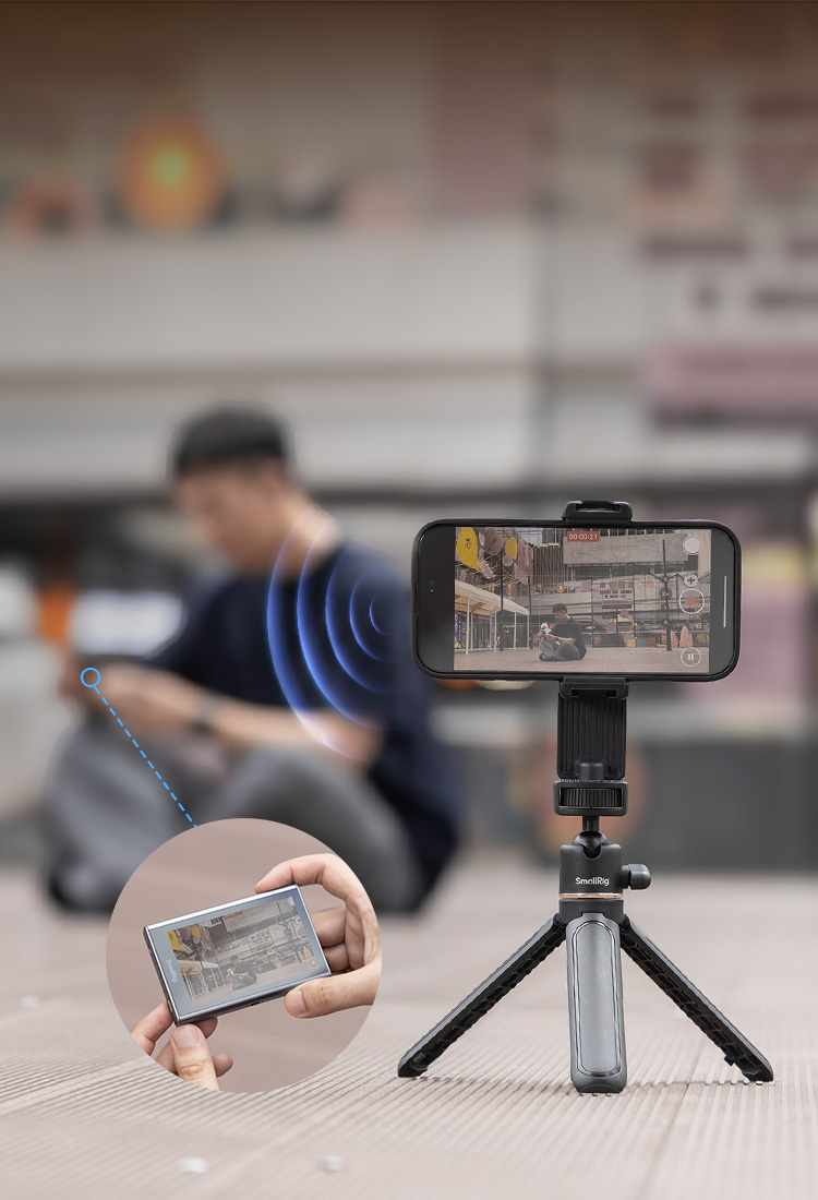 Wireless Vlog Selfie Monitor Kit for Phone
