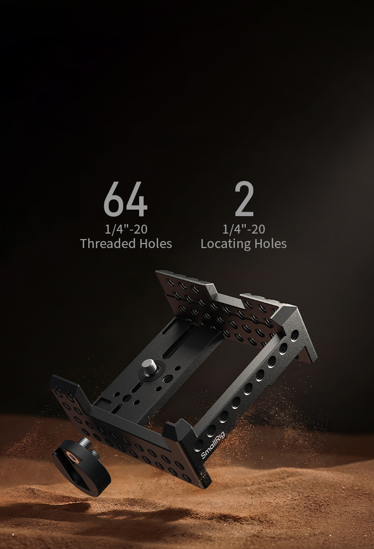 Customized Cage for TASCAM FR-AV2 | SmallRig