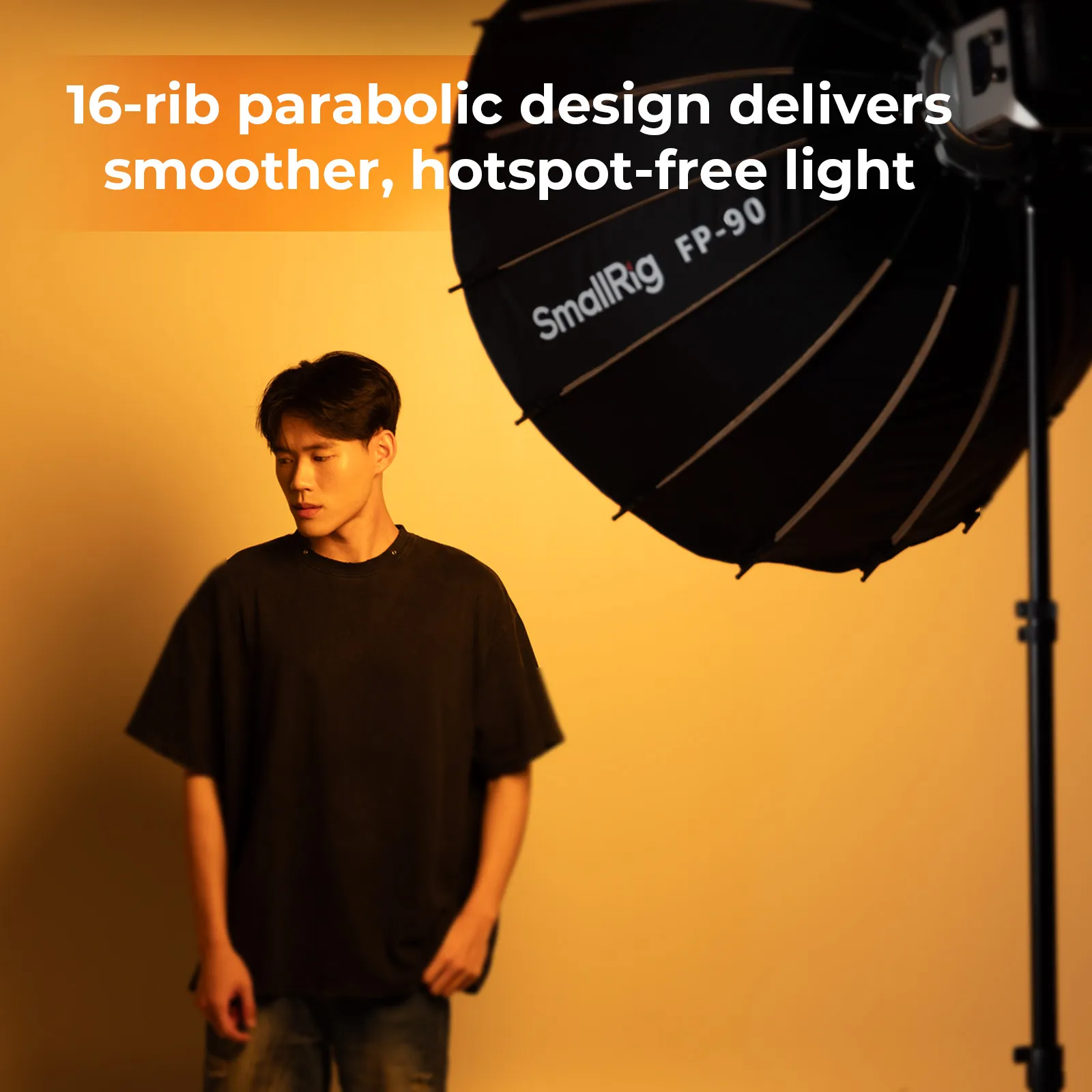 CATEGORY/Lighting System/Softboxes FP-90 & FP-60 Quick-Setup Folding Parabolic Softbox-SKU:5396/Package Weight (kg):90cm/35.4in:1.7; 60cm/23.6in:1.2/