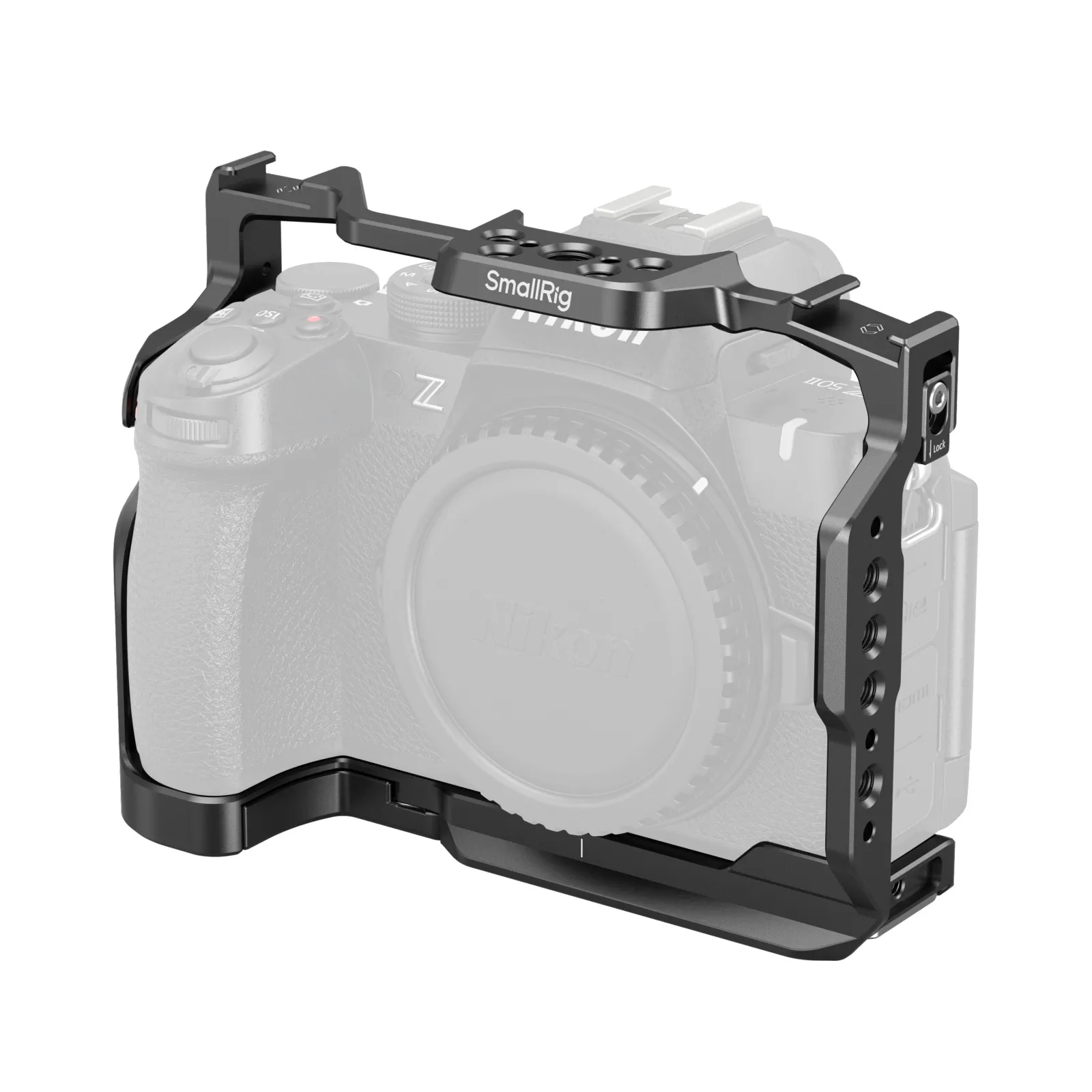 Z50 II Camera Cage | Arca-Swiss QR & 3-Point Locking