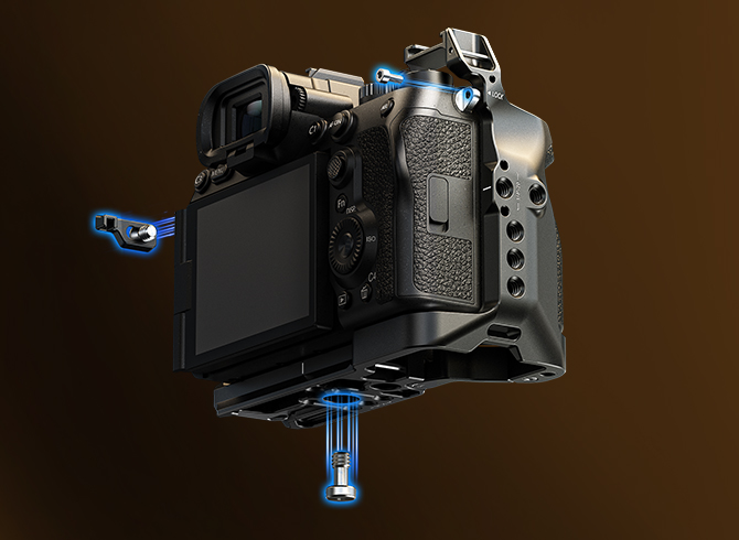 Sony A7 V / 7R V / 7 IV用「Hawklock」アドバンスケージキット