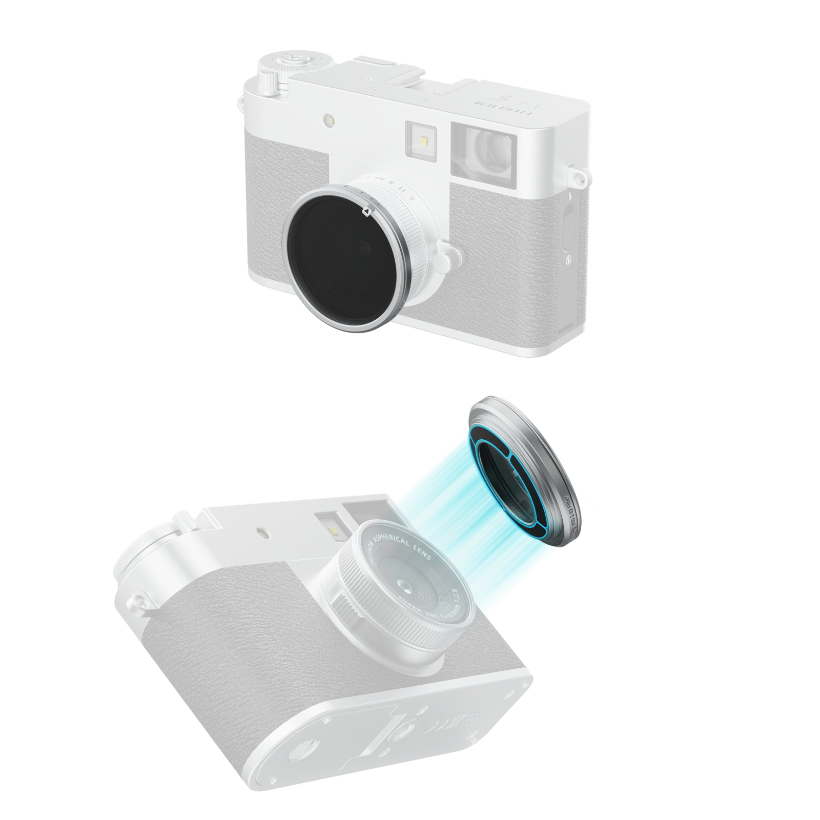 Magnetic VND Filter ND2-ND32 for FUJIFILM X half | SmallRig
