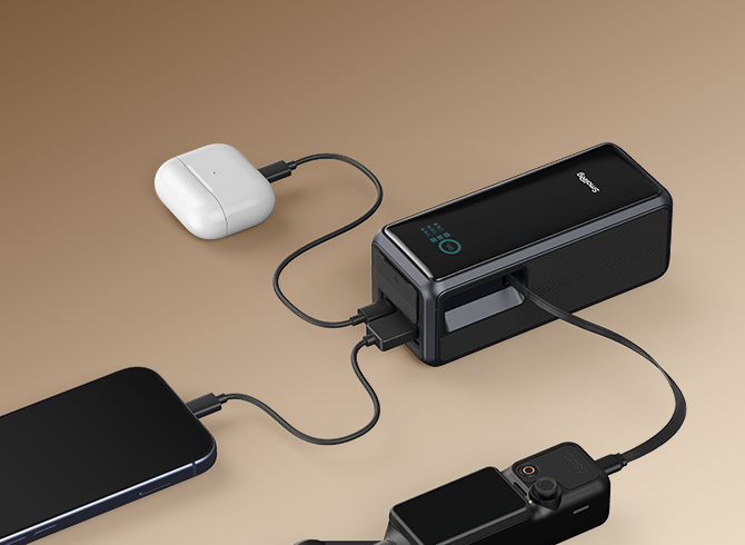 SmallRig Nano36 / Nano72 Power Bank 6057 & 6108 with Retractable
