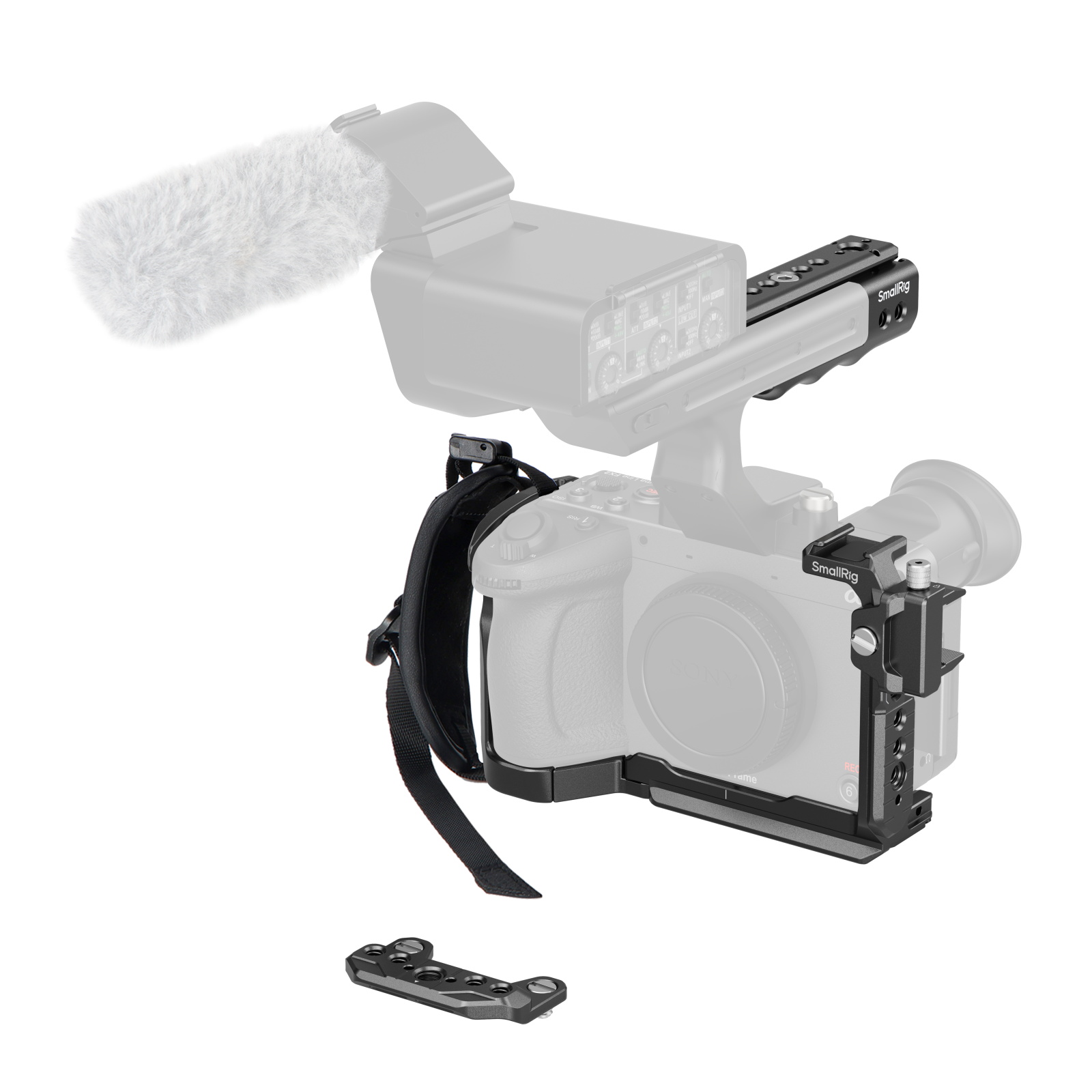 SONY FX2 スモールリグケージ付き Sony FX2 Camera Cage | Basic Kit & V-Mount Power