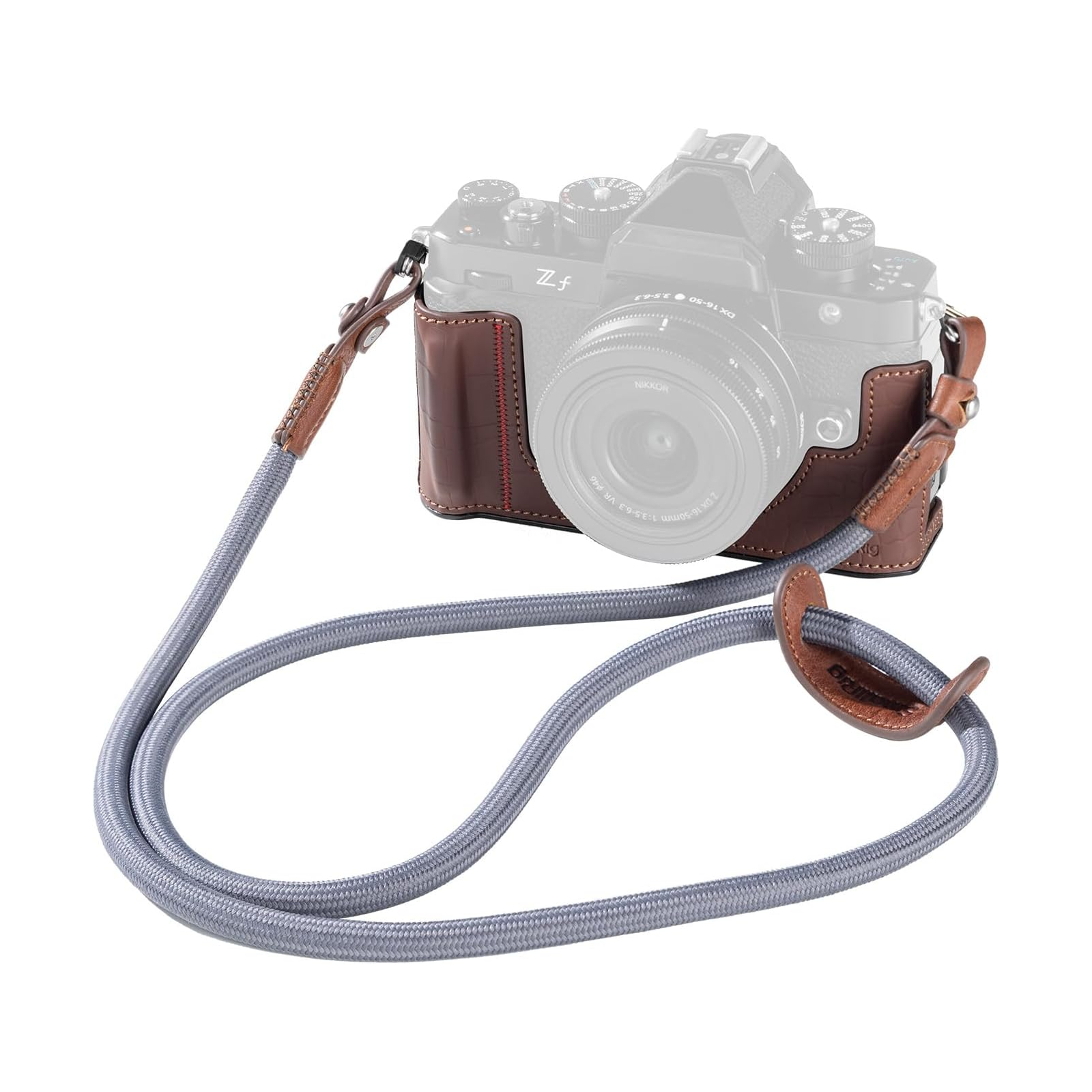 Z f Leather Case Kit | Retro Grip, Strap | Black & Brown