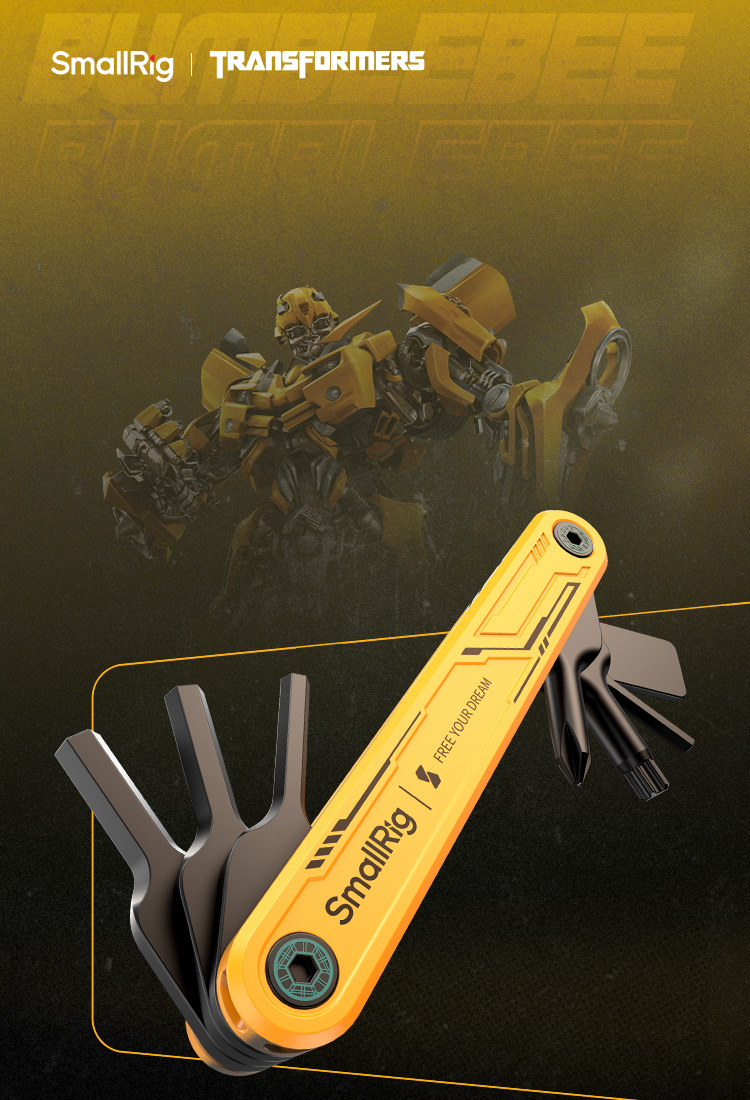 7-in-1 Foldable Multi-Tool | BumbleBee Edition Kit