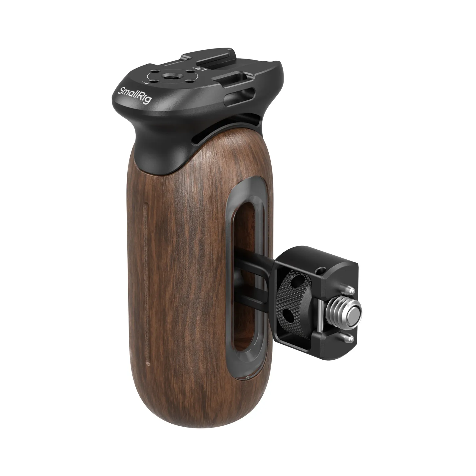 Wooden Side Handle | Ergonomic Grip | ARRI 1/4