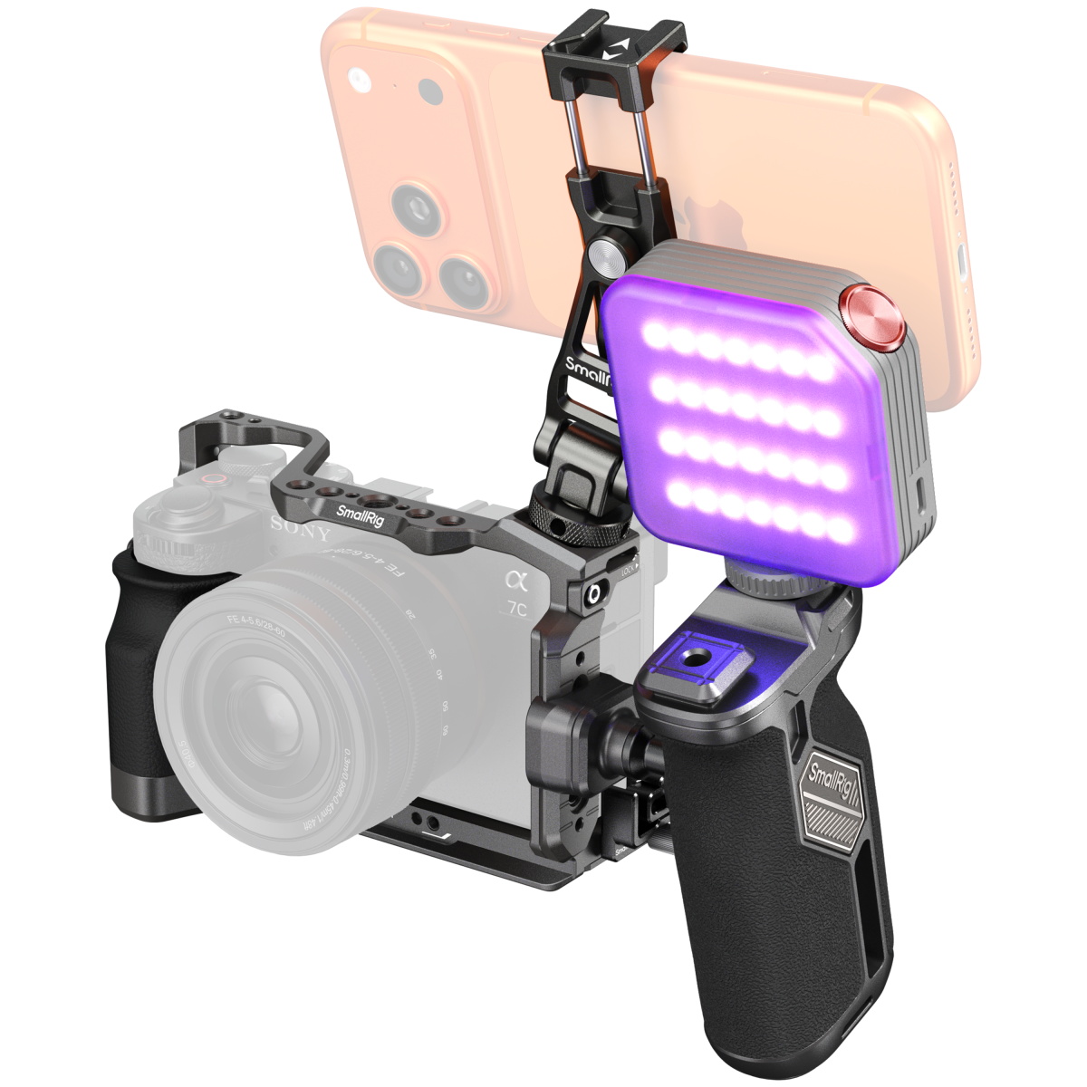 A7C II / 7CR Camera Cage | HawkLock Quick Release Kit