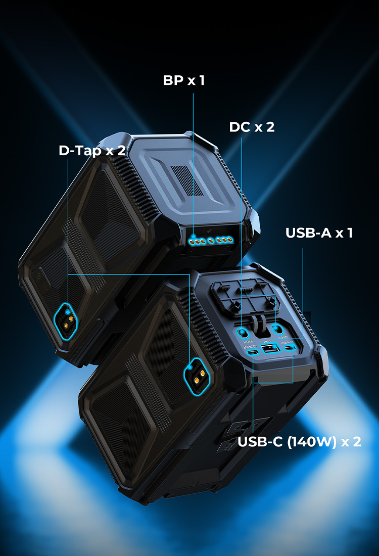 X221 V-Mount Battery | 140W Fast, Triple-Proof | SmallRig
