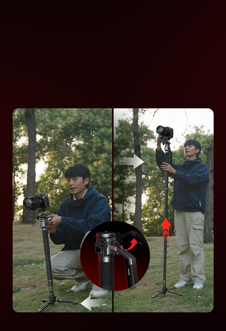 Carbon Fiber Photography Monopod 5564 | Lite | SmallRig