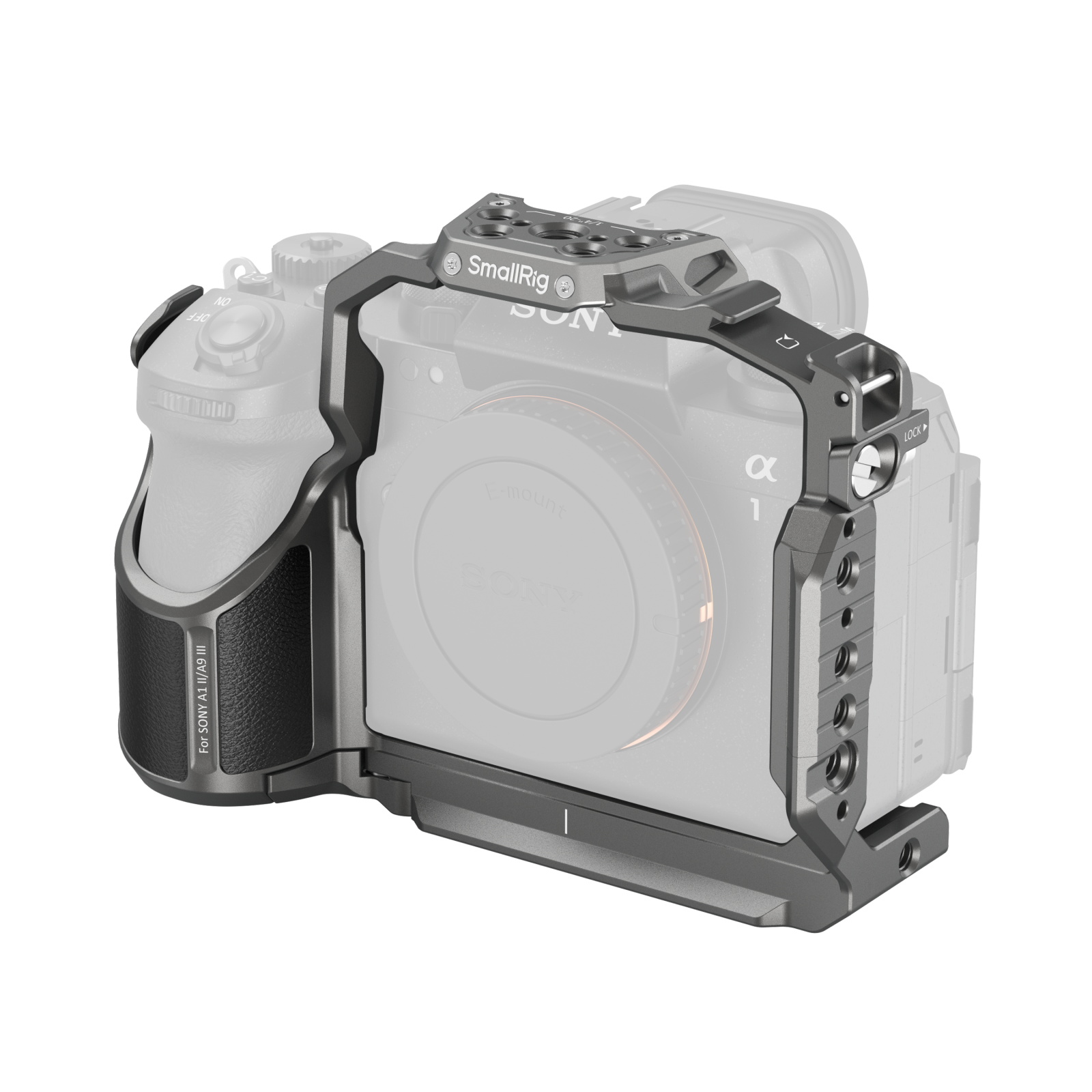 SmallRig SONY α1 II・α9 III 用ケージ SR5187 A1 II / A9 III Camera Cage | Quick Release | Stable Rigging