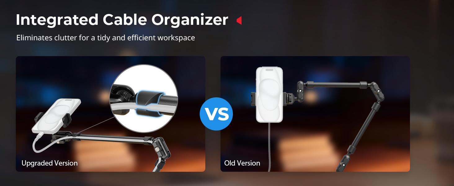 Desktop Magic Arm & Crab-Shaped Clamp Kit | MagSafe