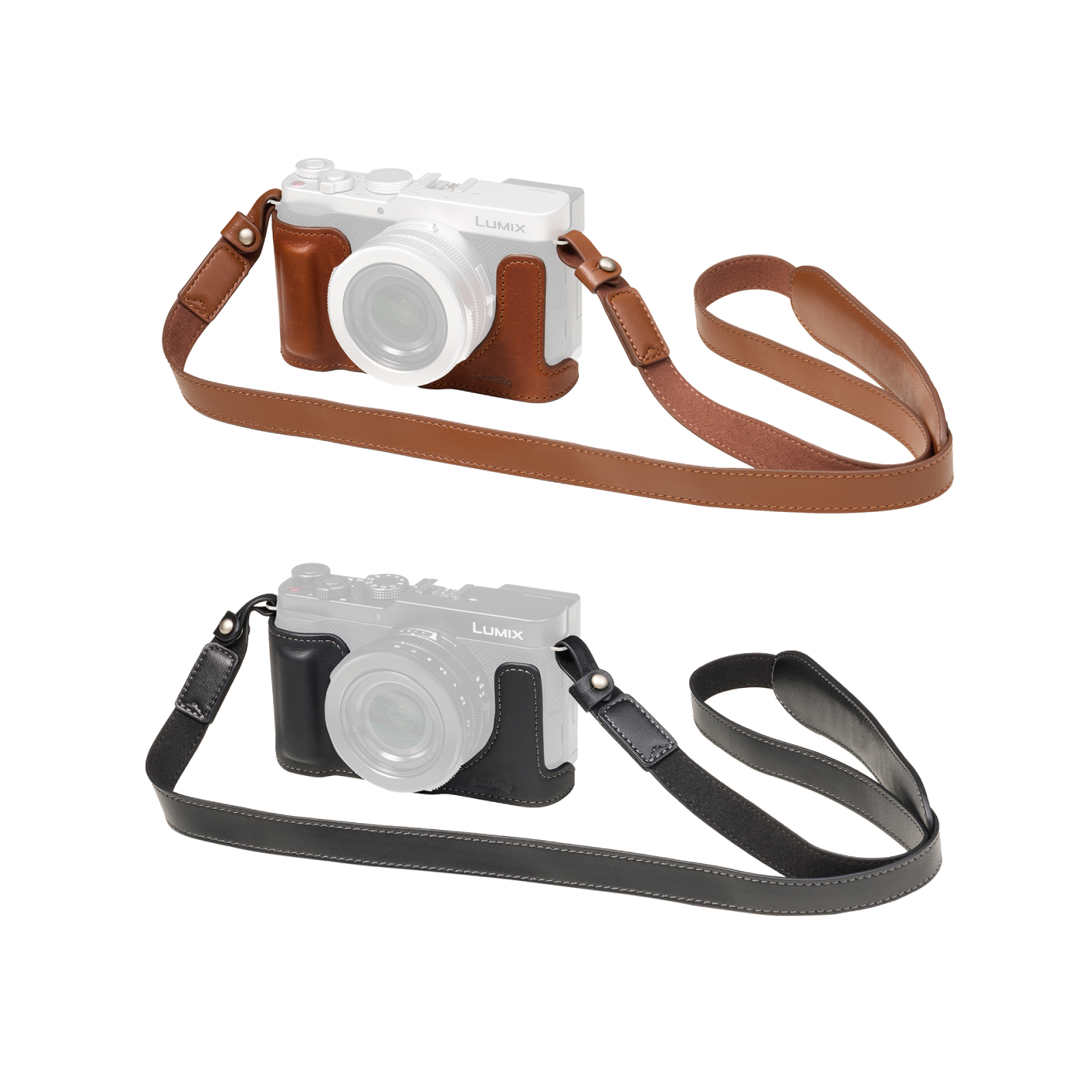 Leather Half Case Kit for Panasonic LUMIX L10