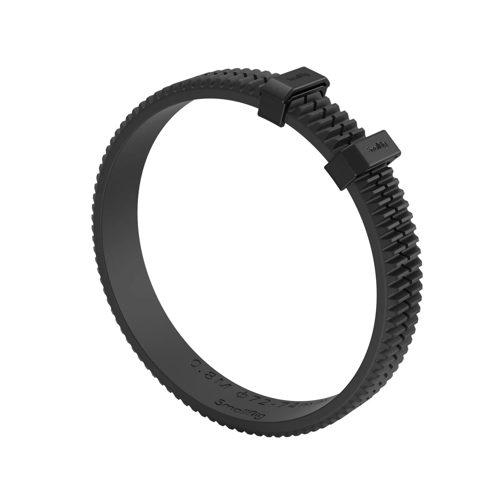 SMALLRIG Set Anelli Follow Focus | 4 Misure 72-83mm, Stop AB, Gomma Antiscivolo, M0.8 - 2