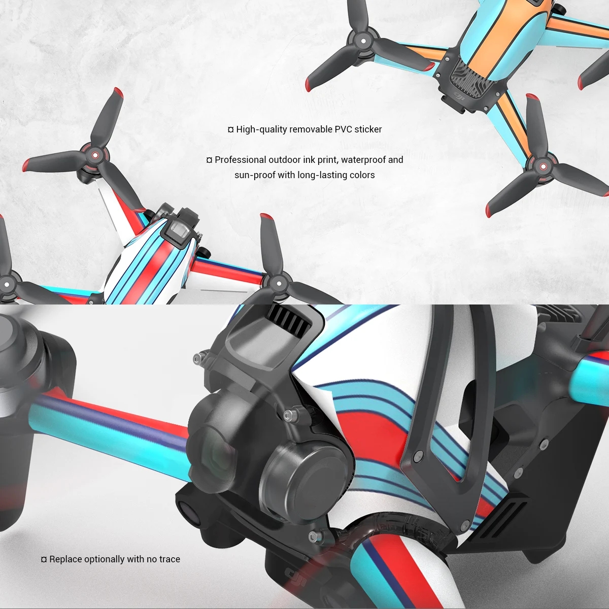 DJI FPV Colorful Flight Accessory Kit