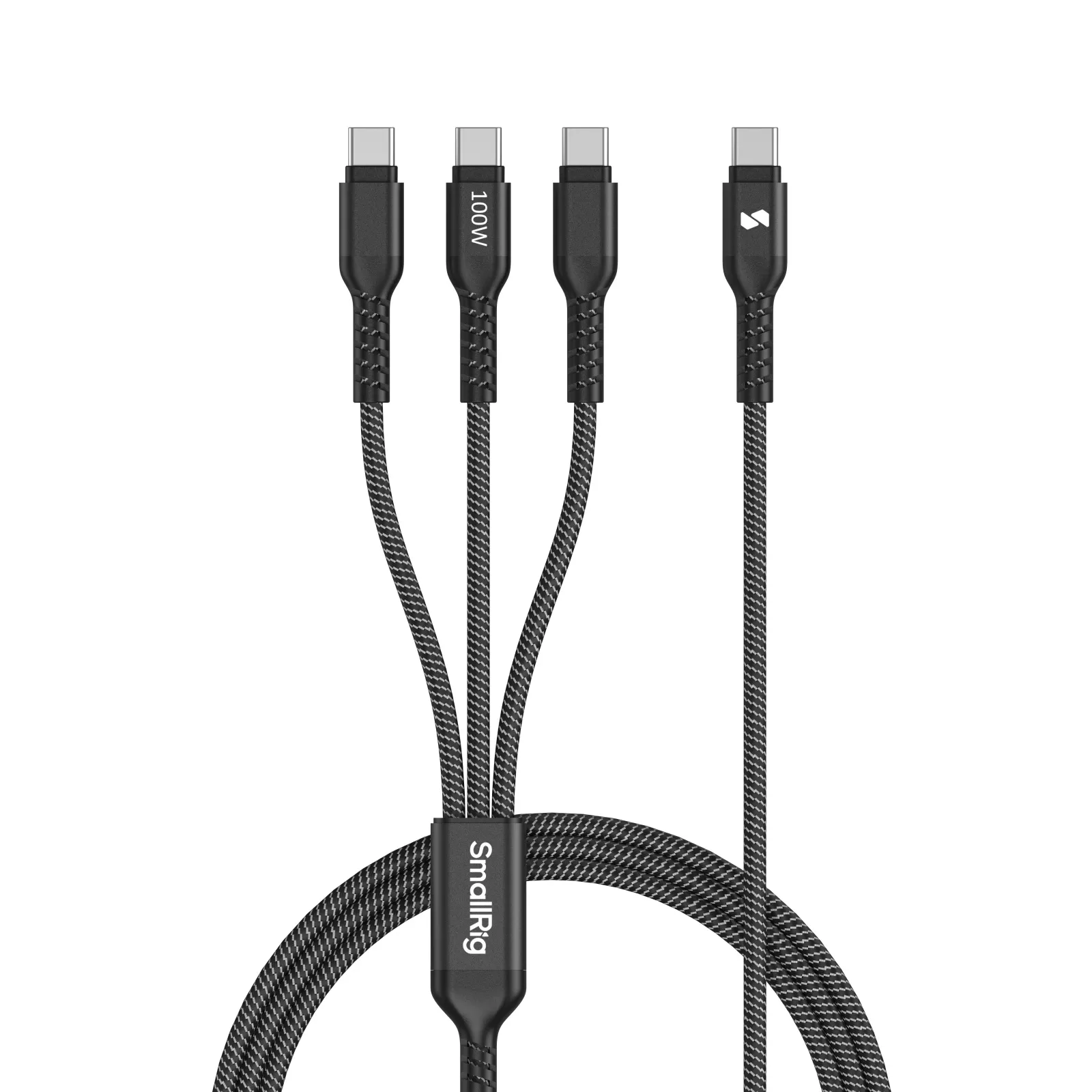 3-in-1 USB-C Cable | 100W Fast Charge, Data | SmallRig