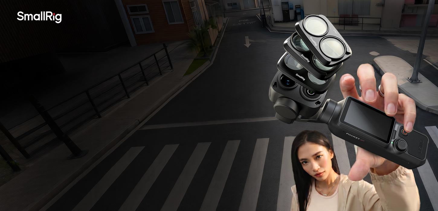 Danh mục/Bộ phụ kiện camera hành động/Bộ lọc đa năng DJI dành cho DJI Osmo Pocket 4P - Thương hiệu: DJI/Mẫu: Osmo Pocket 4P/Mã sản phẩm: 6649/
