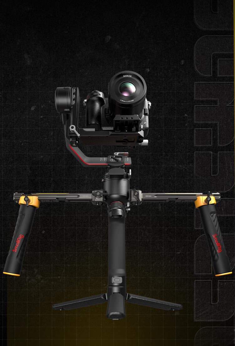 Dual Handgrip | DJI RS Gimbal | Quick-Release NATO