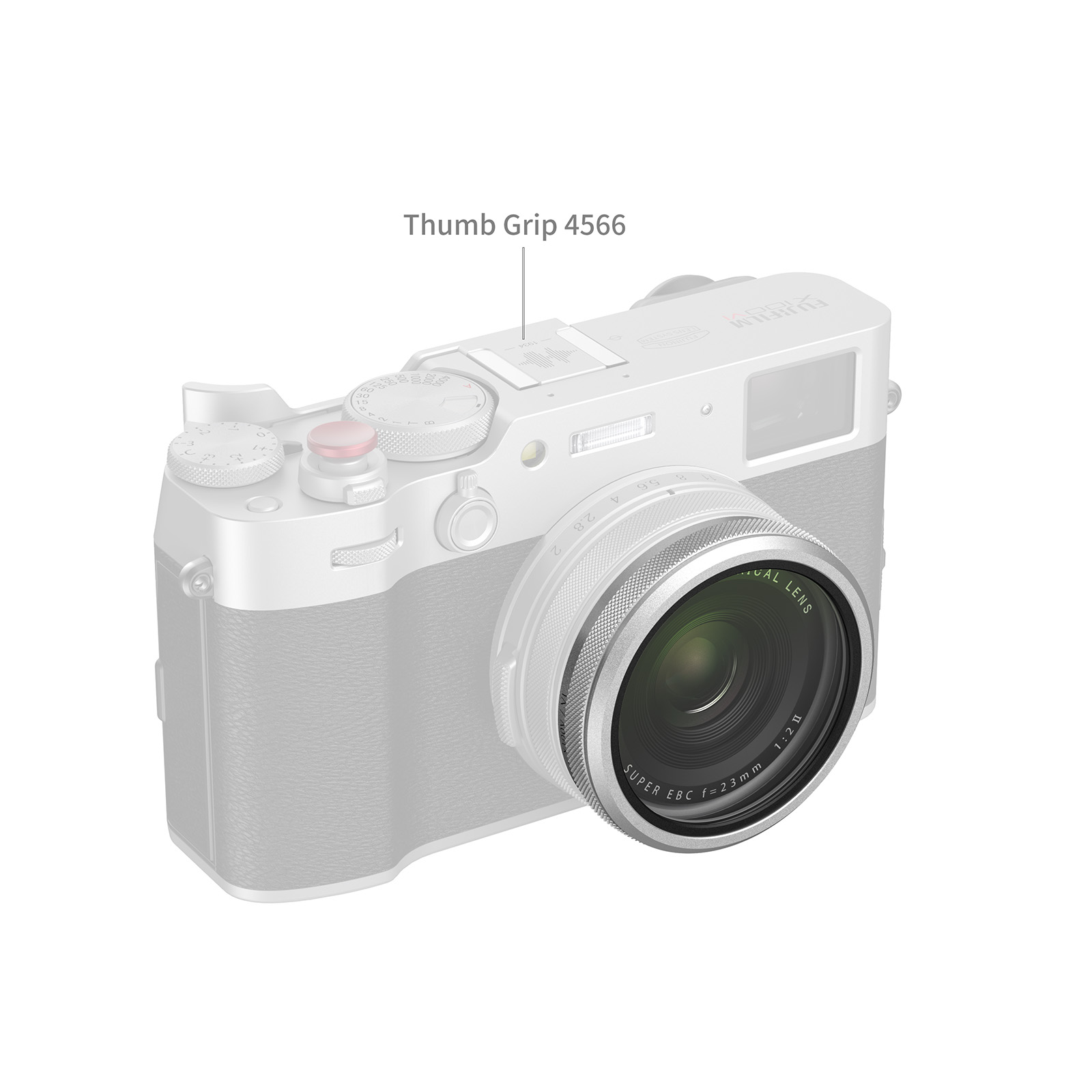 FUJIFILM X100VI / X100V用UVフィルター（シルバー/ブラック）