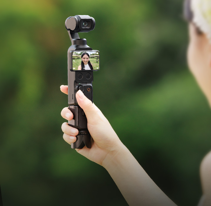Category/Tripods Mini QR Tripod for DJI Osmo Pocket 4/3 | Magnetic Legs-For Brands:DJI/For Models:Osmo Pocket 3 、Osmo Pocket 4/SKU:6083/