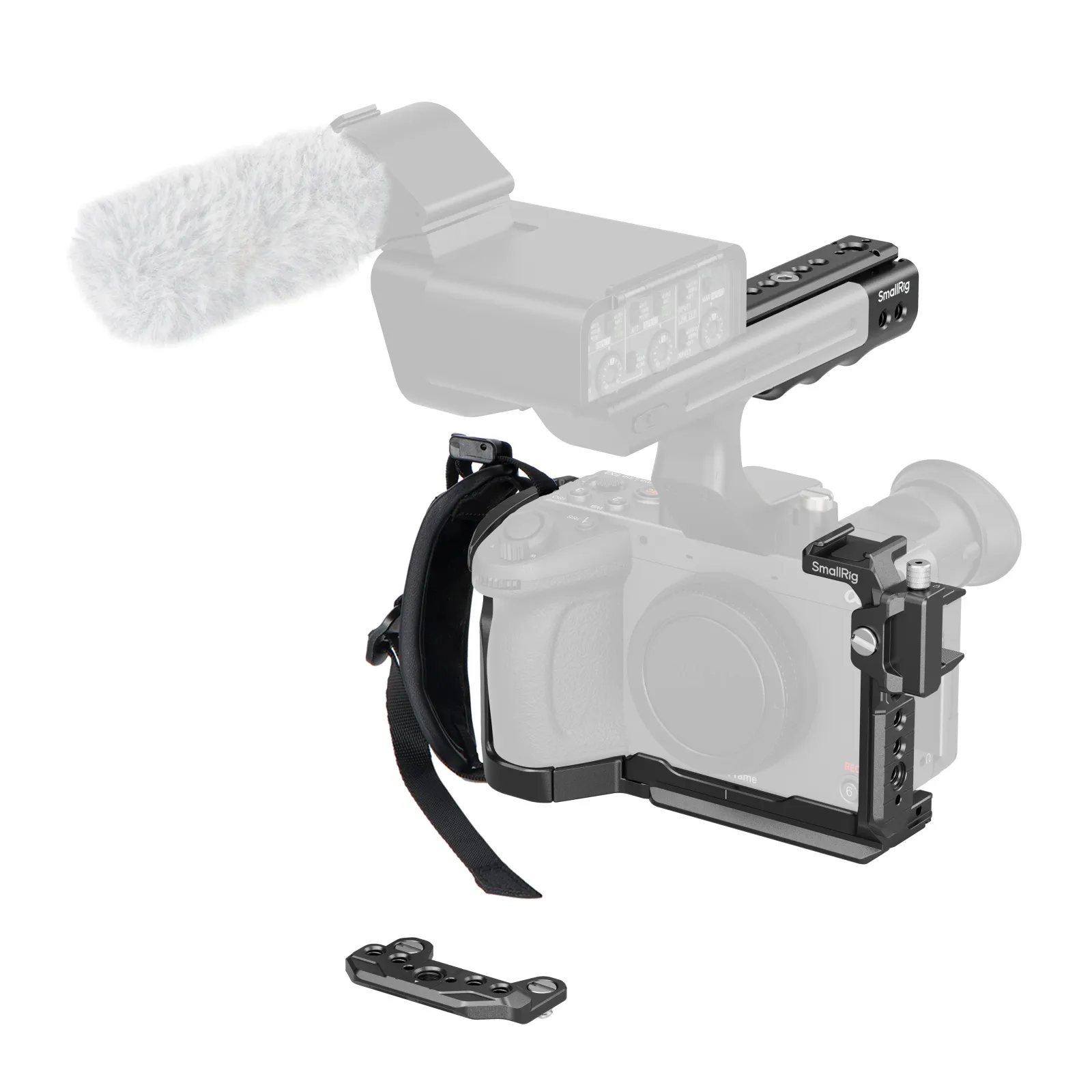 Sony FX2 Cage Kit | NATO Rail | Quick Release | HDMI Clamp