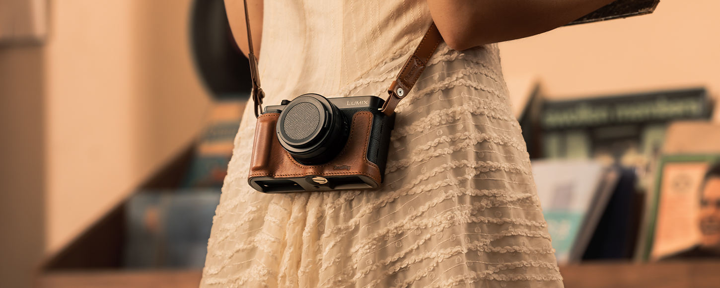 Category/Camera Cages/Panasonic Leather Half Case Kit for Panasonic LUMIX L10-For Brands:Panasonic/For Models:LUMIX L10/SKU:6274/