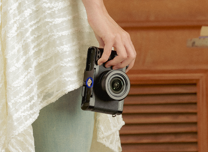 L-Mount Plate Handle for Panasonic LUMIX L10 | 56g