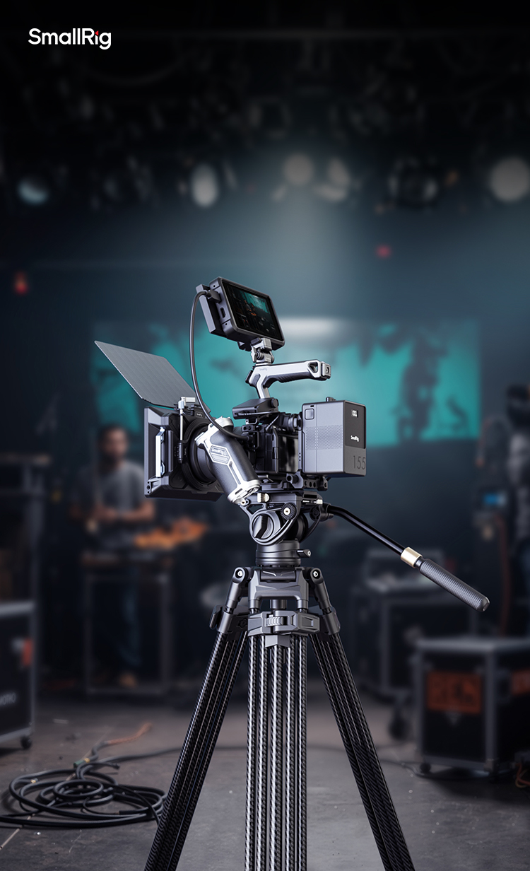 AD-80S Heavy-Duty Tripod | 15kg Capacity | Quick Setup