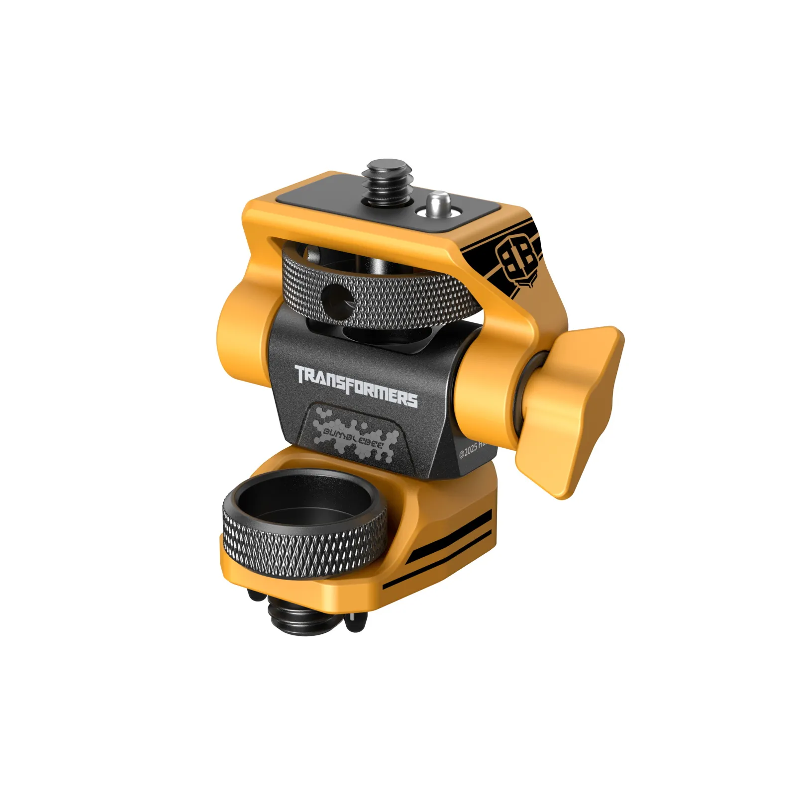 Swivel & Tilt Cold Shoe Monitor Mount | 360°/180° Adjustable