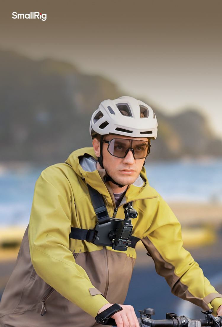 Chest & Backpack Strap Mount for Action Cameras | QR