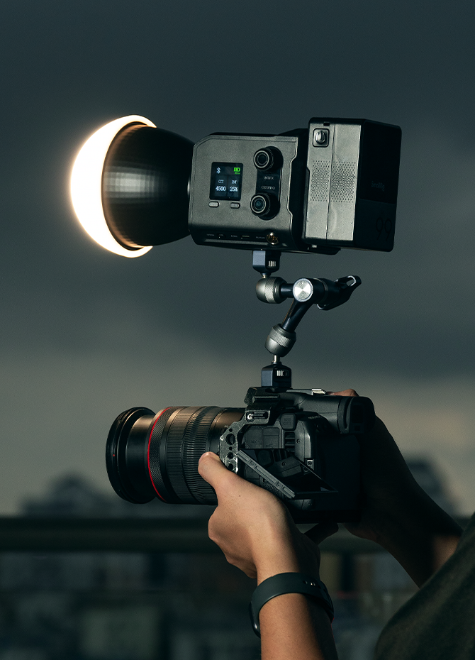SH01 Charging Grip | V-Mount Battery Power Handle | SmallRig