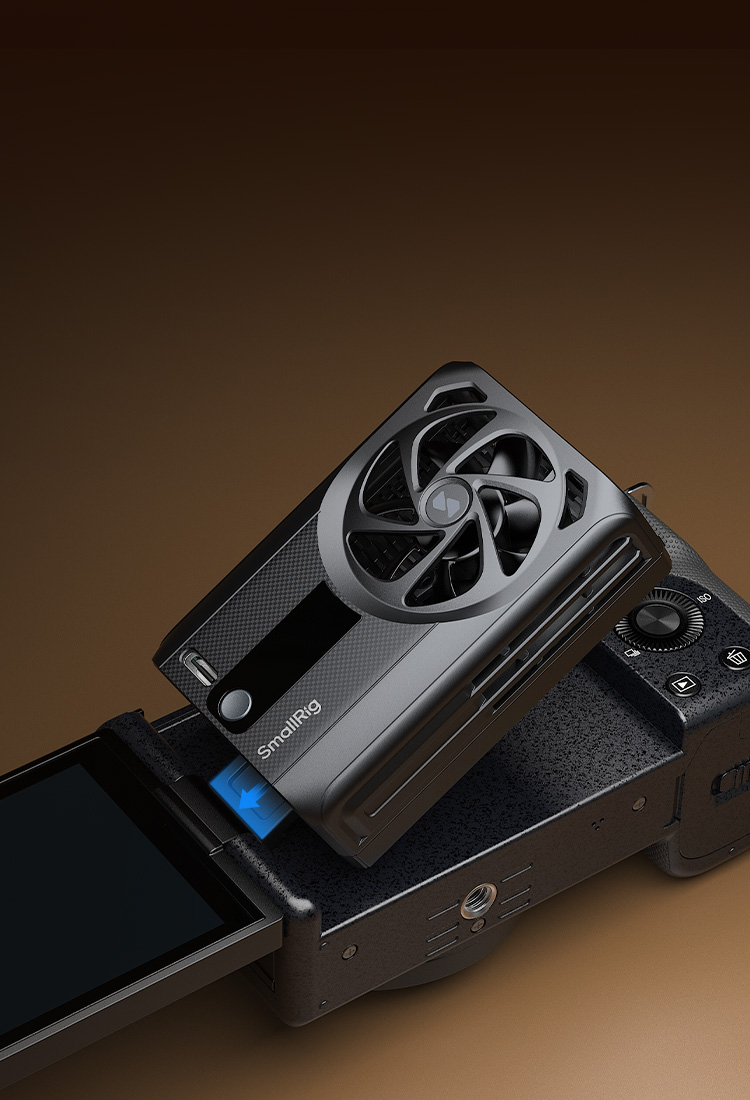 Cooling Fan for Mirrorless Cameras | SmallRig