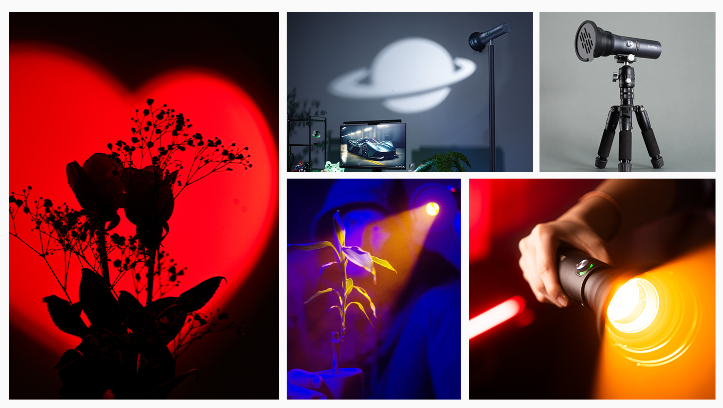 CATEGORY/Lighting System/Pocket Led Video Lights SmallRig RGB LED Photography Light - 7500mAh, 4 Colors & 20 Filters-SKU:4634/Package Weight (kg):0.7/