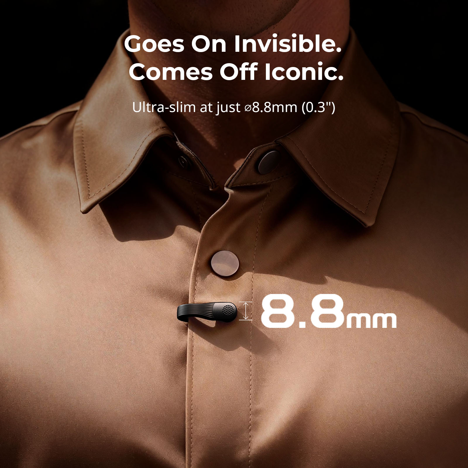 S70 Wireless Microphone | Ultra-Thin | 984ft Range | SmallRig
