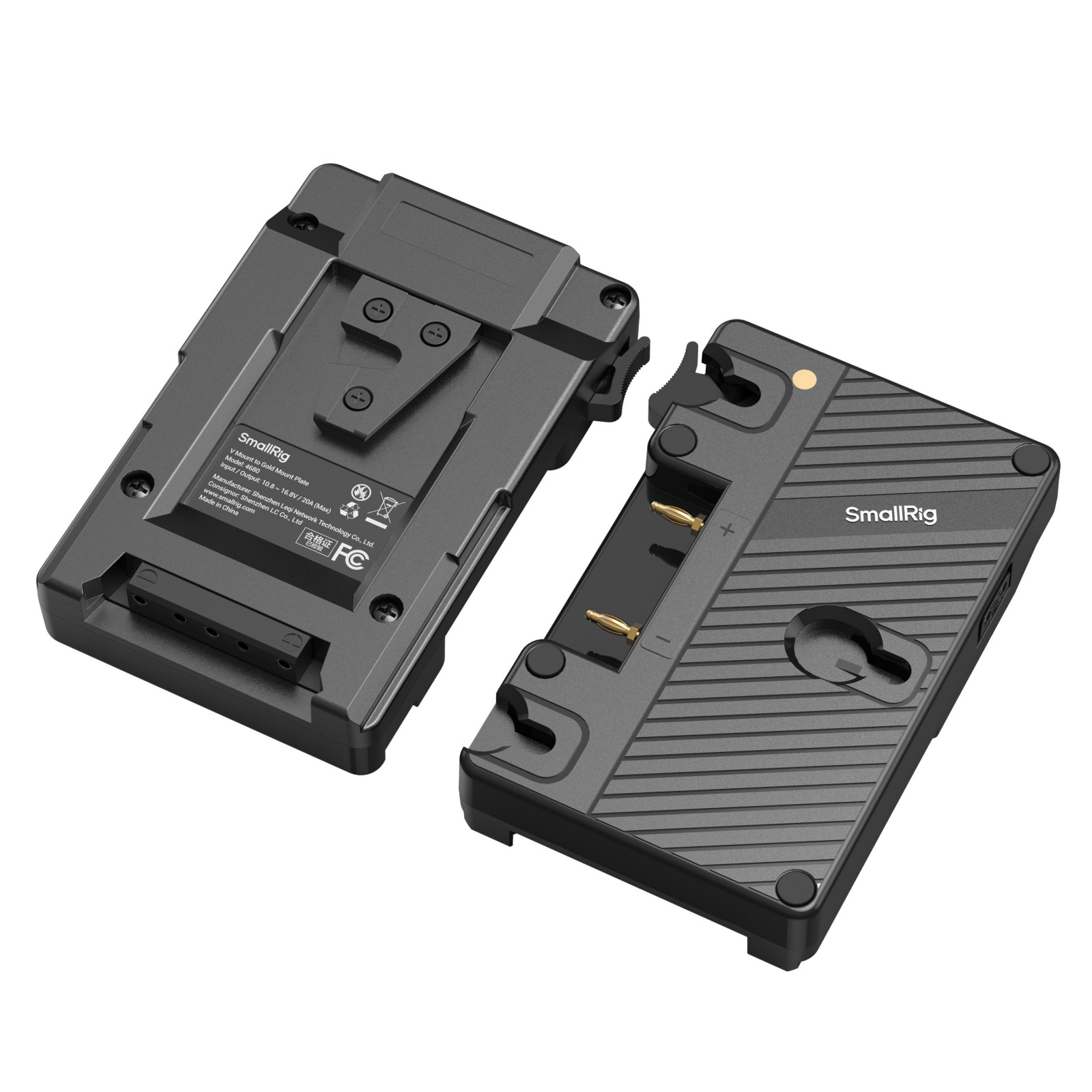 V-Mount to Gold-Mount Battery Plate | D-Tap Power