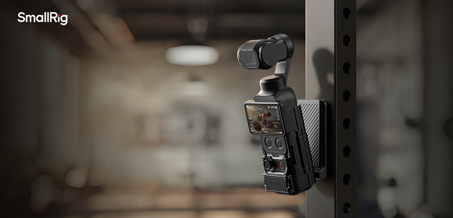 Kategori/Aksiyon Kamera Kiti Manyetik Montaj ve Kafes DJI Osmo Pocket 4 i&ccedil;in | 180&deg;-Markalar:DJI/Modeller:Osmo Pocket 4?Osmo Pocket 4P/SKU:6009/