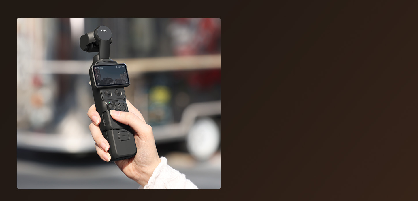 Kategori/Kamera Kafesi Koruyucu Kılıf Serisi, DJI Osmo Pocket 4 i&ccedil;in 2 Adet Temperli Cam Film İ&ccedil;erir - Marka: DJI / Modeller: Osmo Pocket 4 / &Uuml;r&uuml;n Kodu: 6007 /