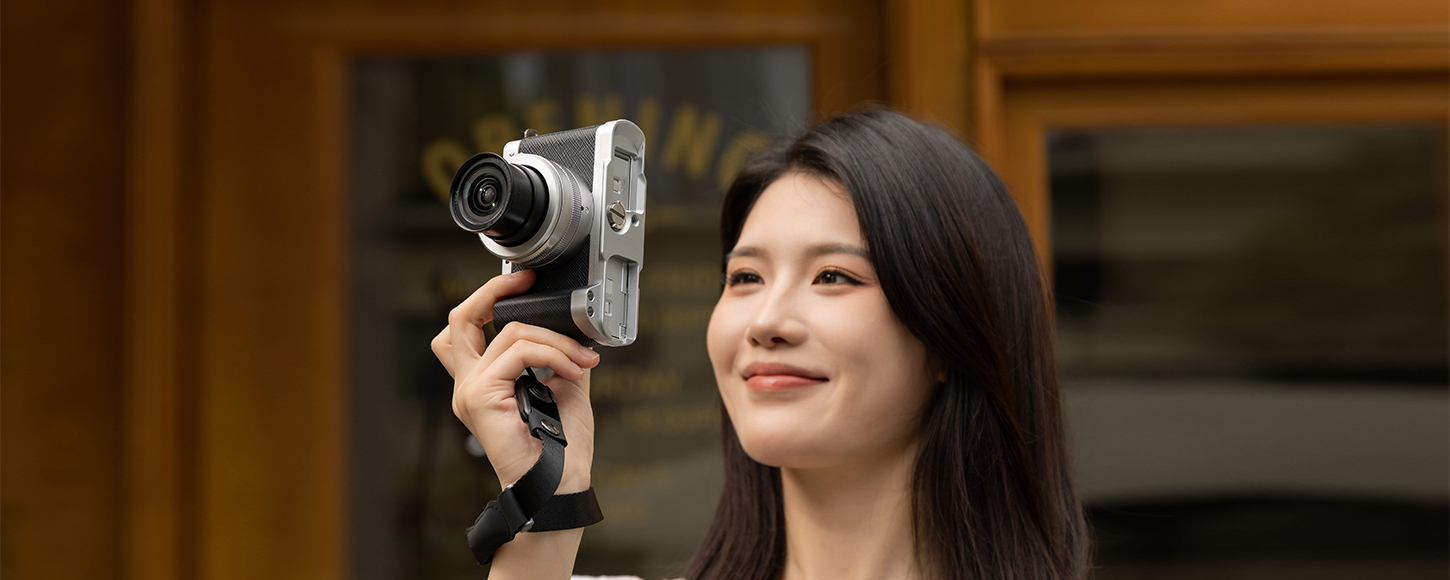 Category/Camera Cages/Panasonic L-Mount Plate Handle for Panasonic LUMIX L10 | 56g-For Brands:Panasonic/For Models:LUMIX L10/SKU:5700/